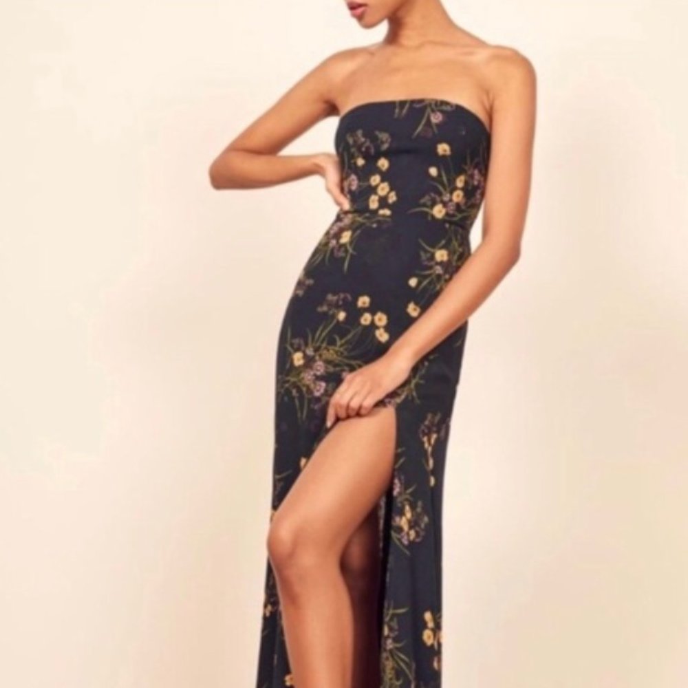 NWT Reformation Ingrid Dress in Mademoiselle Print